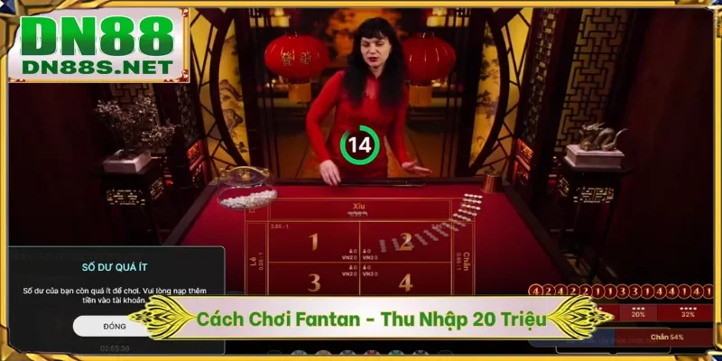 Cách Chơi Fantan - Mẹo Mang Về Thu Nhập 20 Triệu Tại DN88